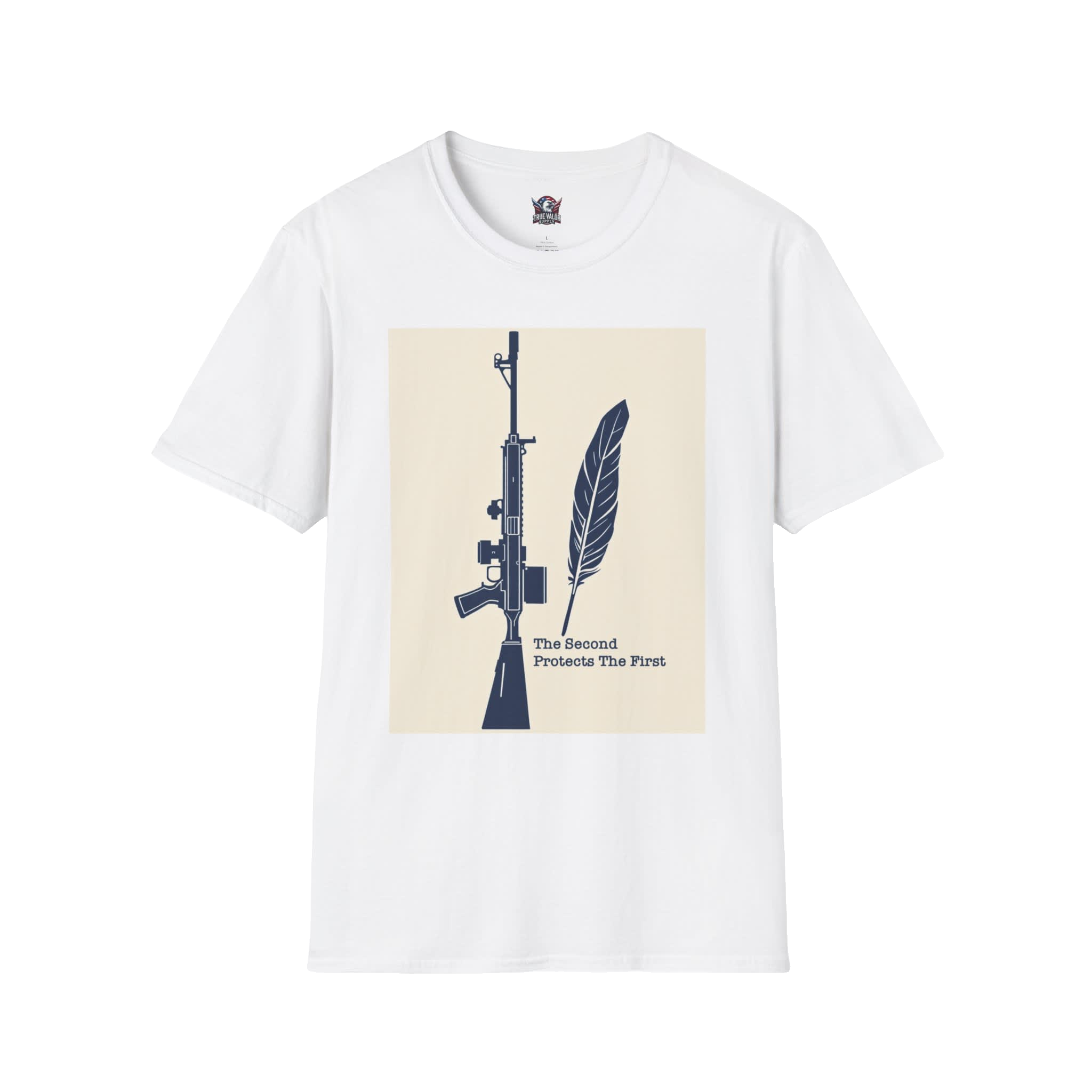 THE SECOND PROTECTS THE FIRST: Men's Tee N14