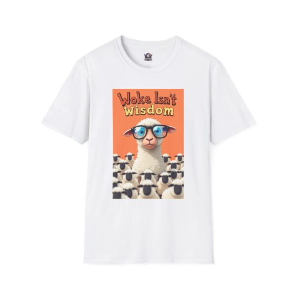 WOKE ISN'T WISDOM :  Sheep Men's Tee A1
