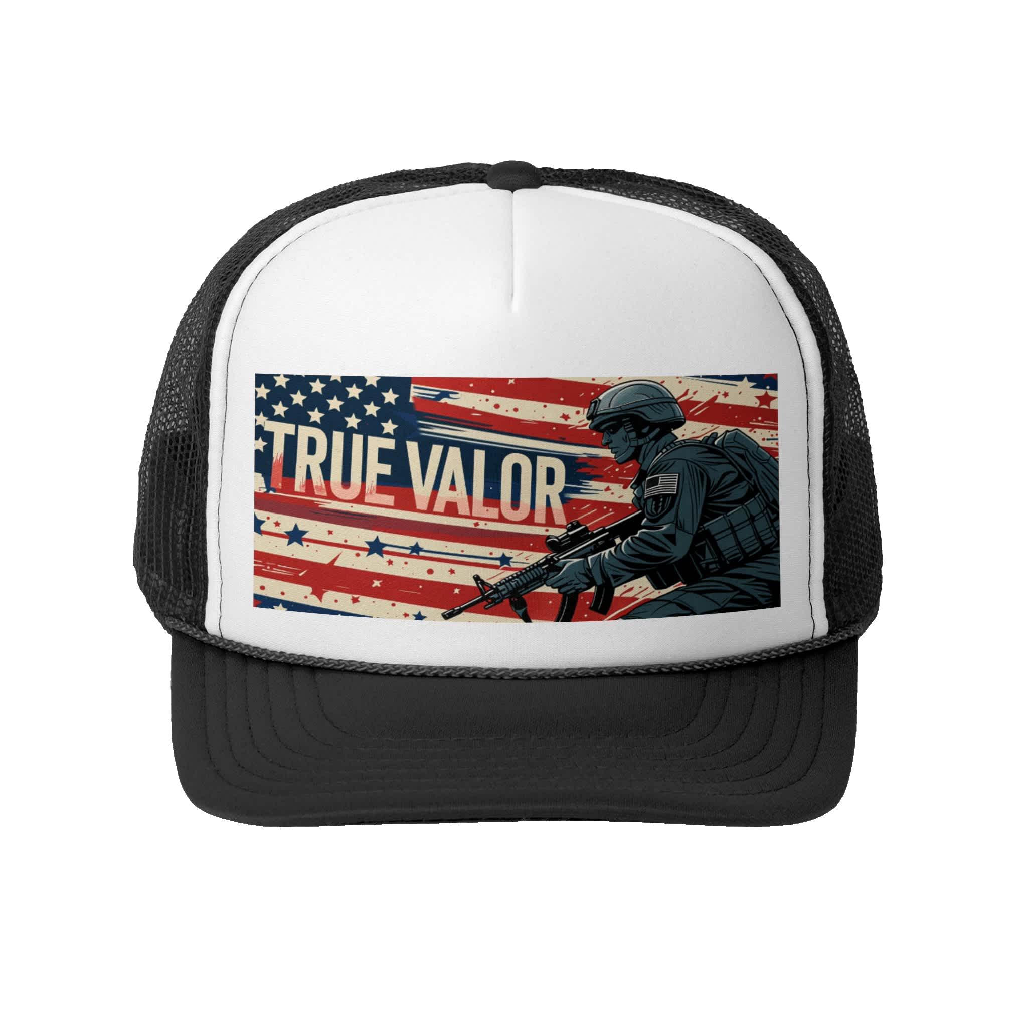 TRUE VALOR: Trucker Hat P16