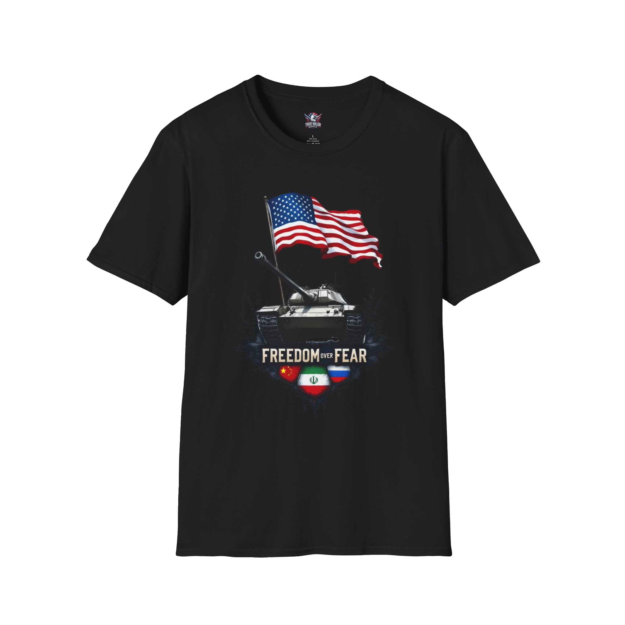 FREEDOM OVER FEAR : Tank Men's Tee E5