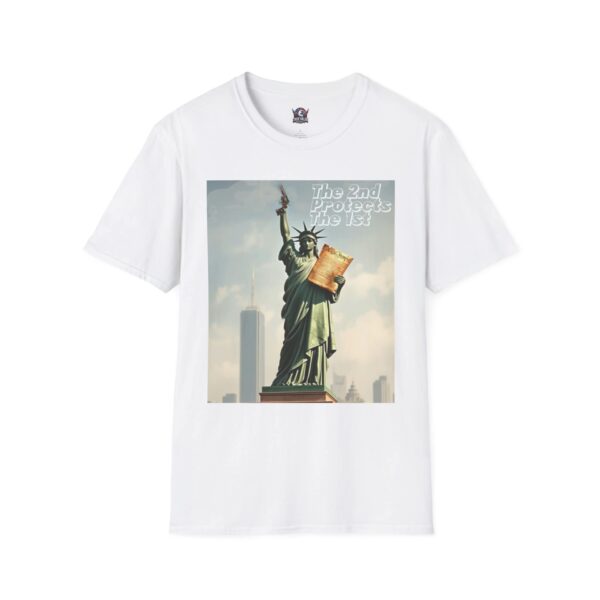 THE SECOND PROTECTS THE FIRST: Men's Tee F6