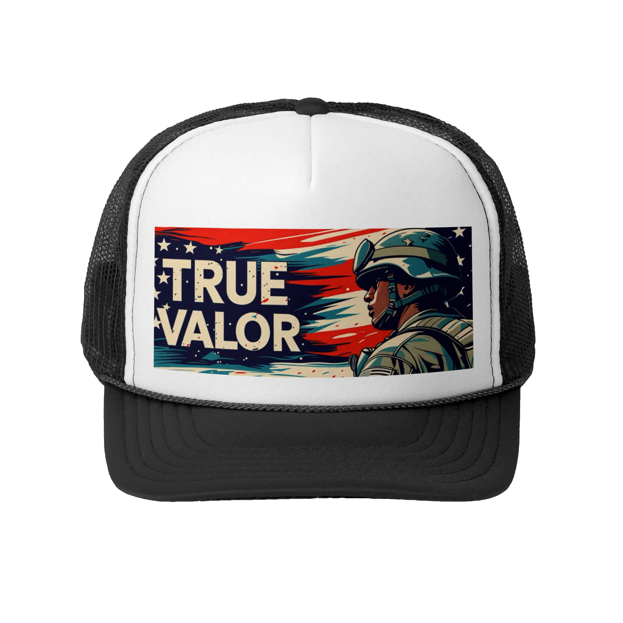 TRUE VALOR: Trucker Hat O15
