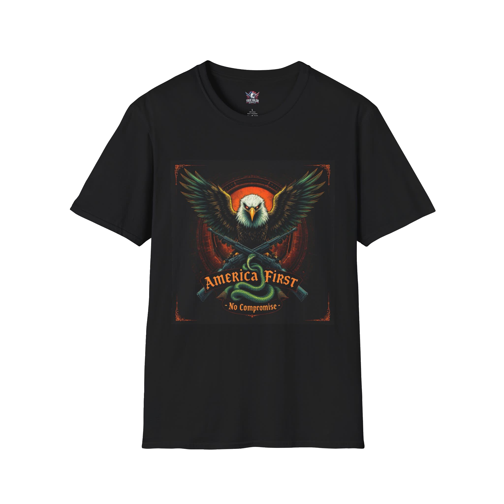 AMERICA FIRST : Men's Tee D4