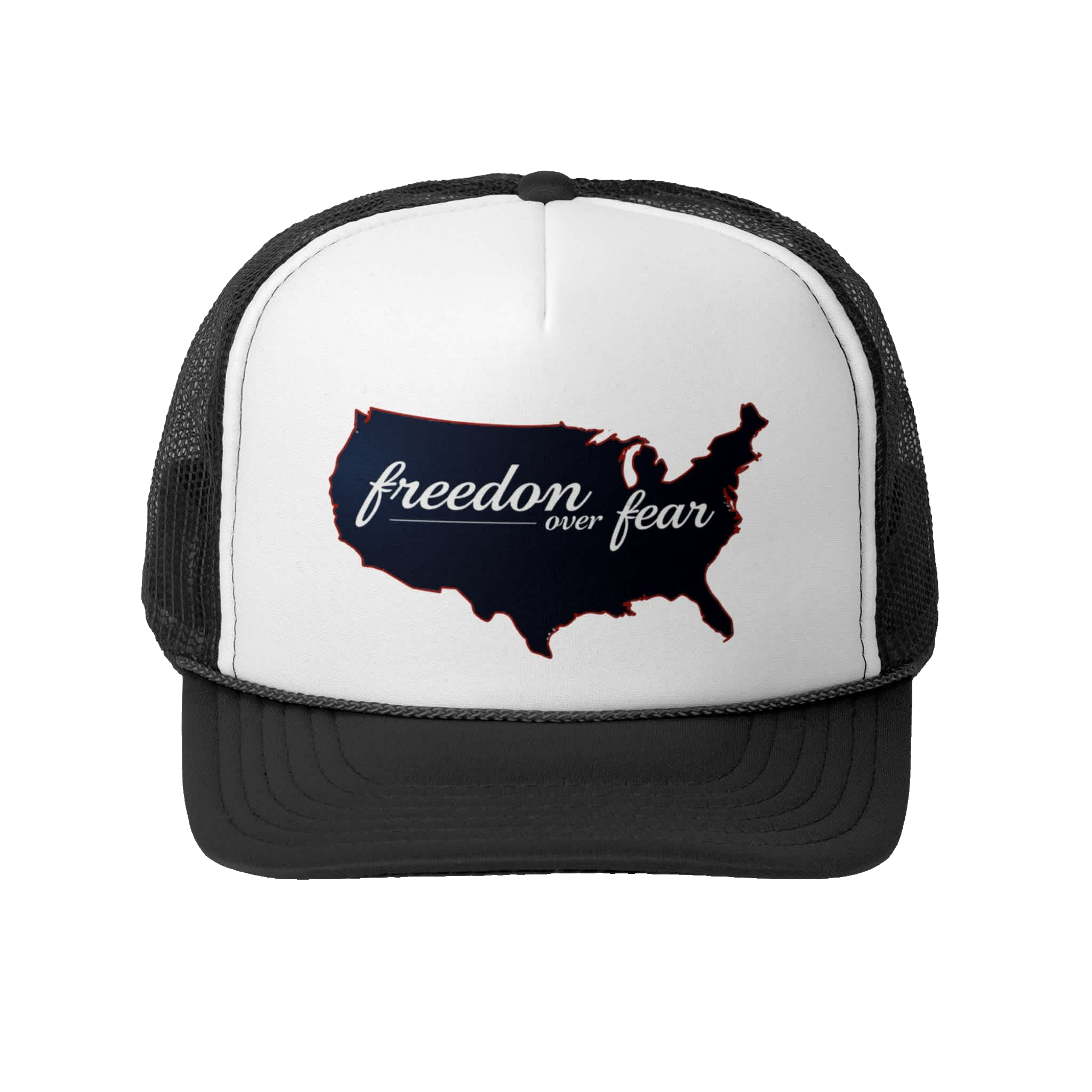 FREEDOM OVER FEAR: Trucker Hat K11
