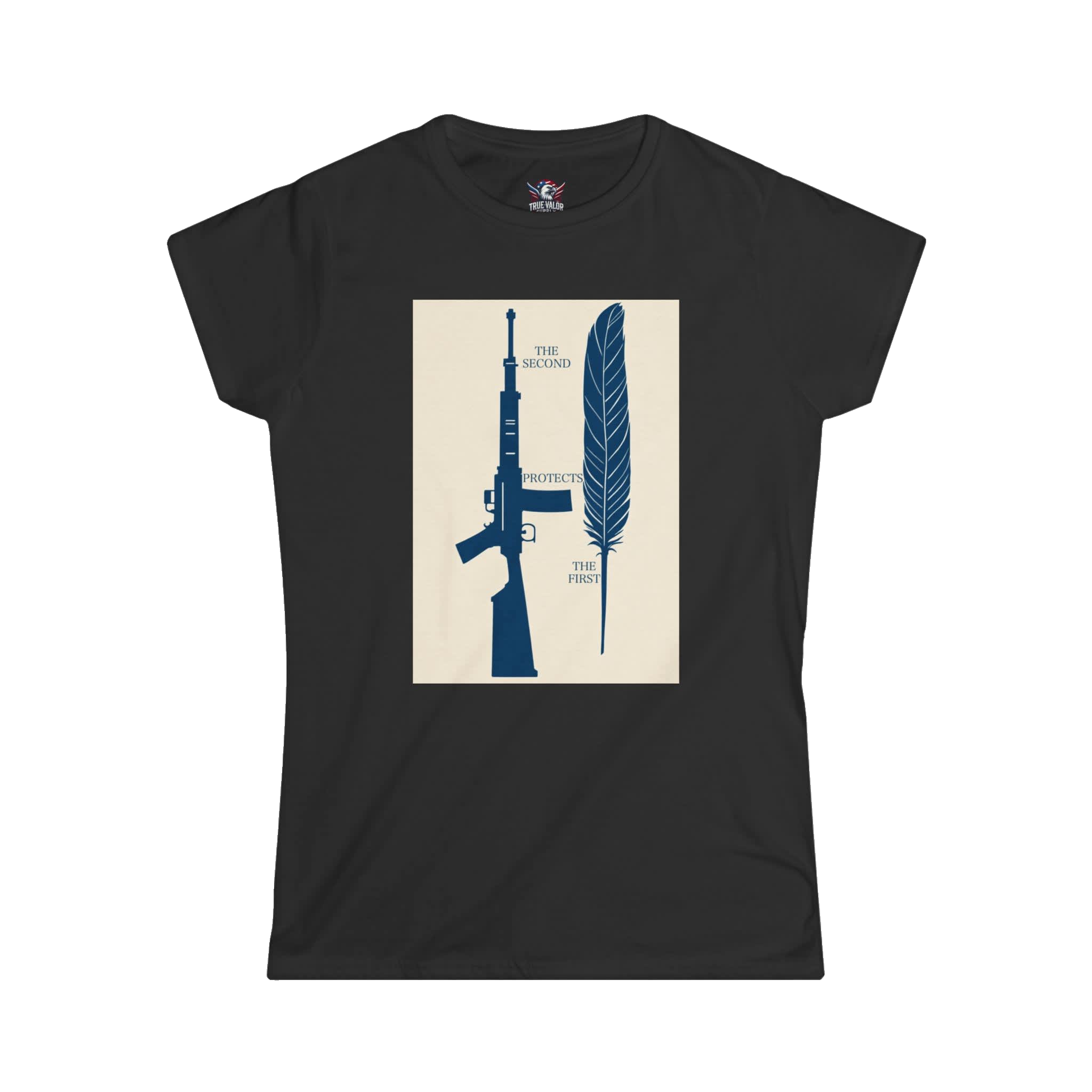 THE SECOND PROTECTS THE FIRST: Women's Tee L12