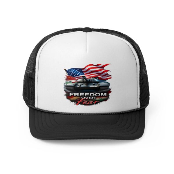 FREEDOM OVER FEAR: Trucker Hat B2