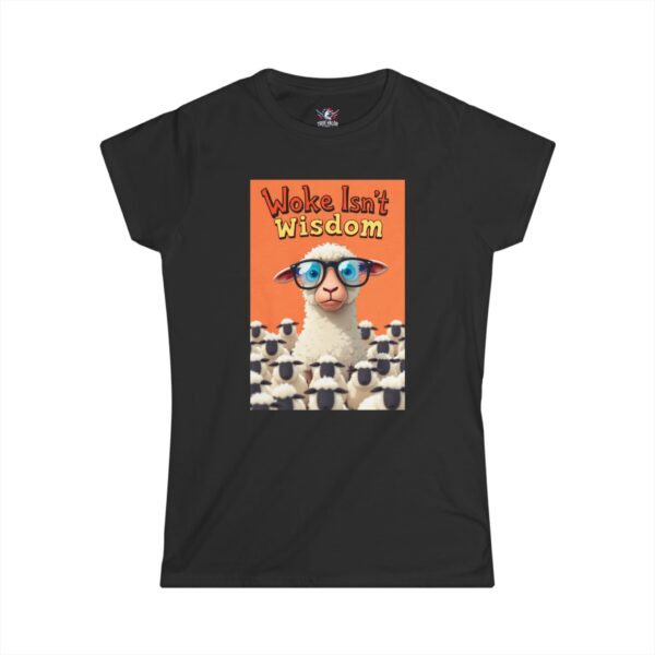 WOKE ISN'T WISDOM : Sheep Women's Tee A1