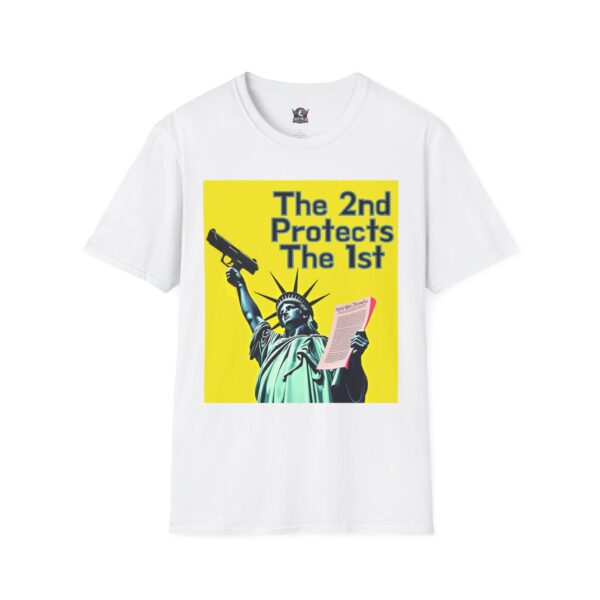 THE SECOND PROTECTS THE FIRST: Men's Tee C3