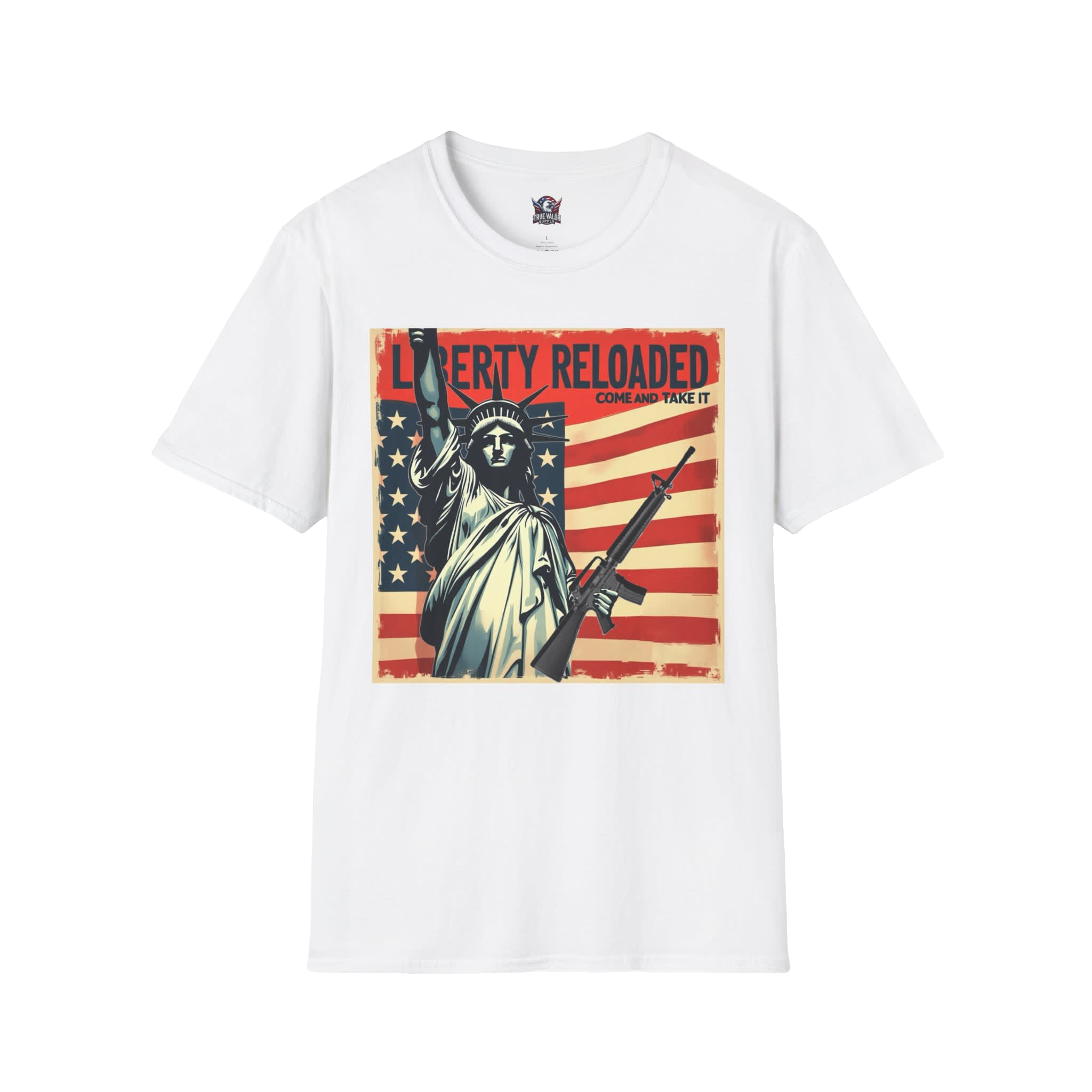 LIBERTY RELOADED : COME AND TAKE IT: Men's Tee I9