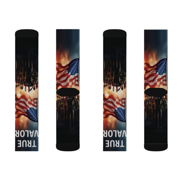 TRUE VALOR: Unisex Socks A1