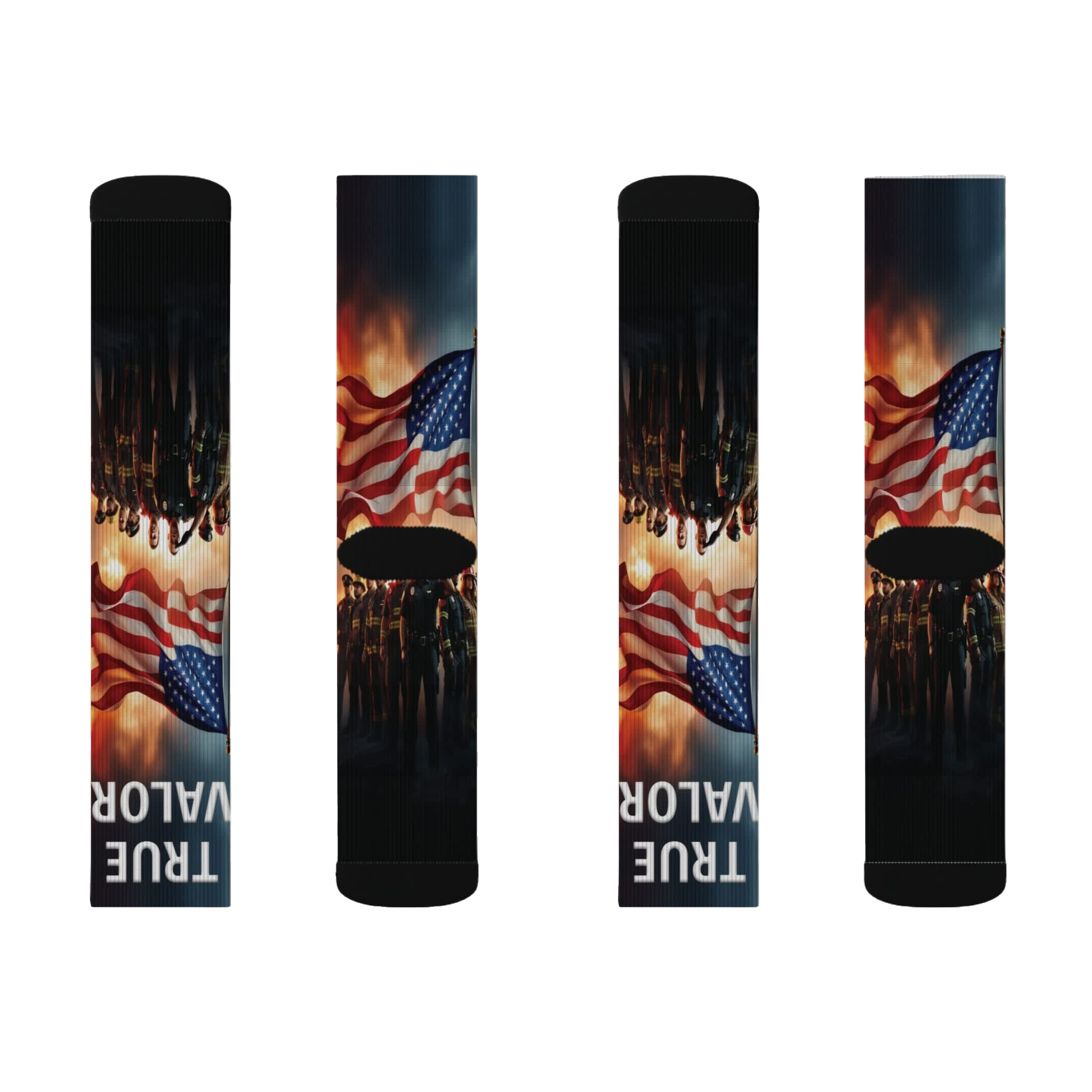TRUE VALOR: Unisex Socks A1