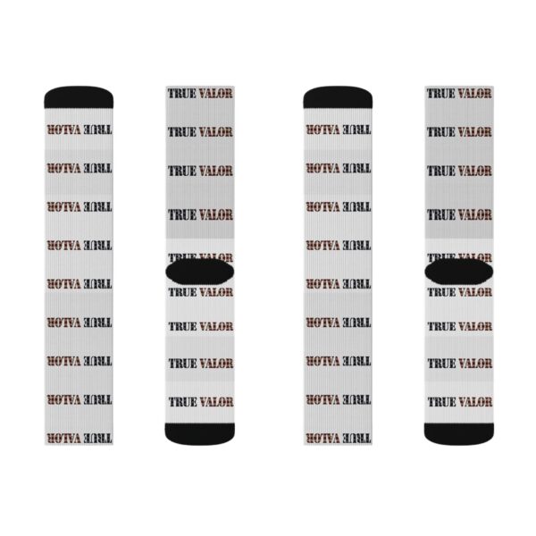 TRUE VALOR: Unisex Socks B2