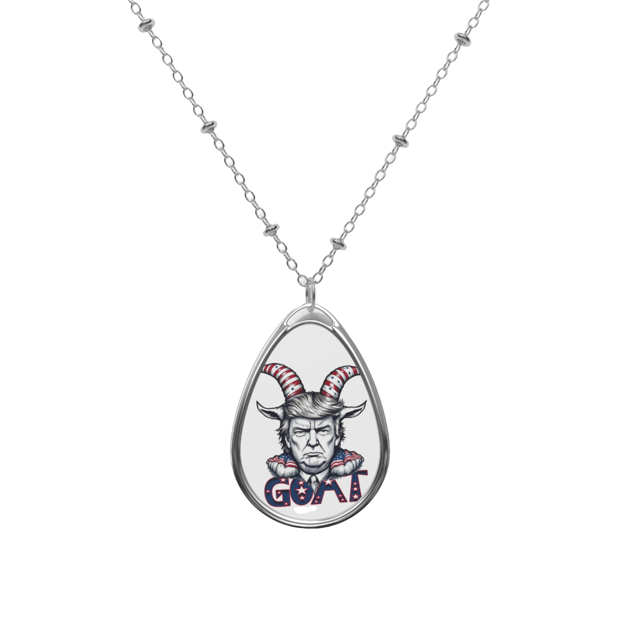 THE GOAT Women's Oval Necklace