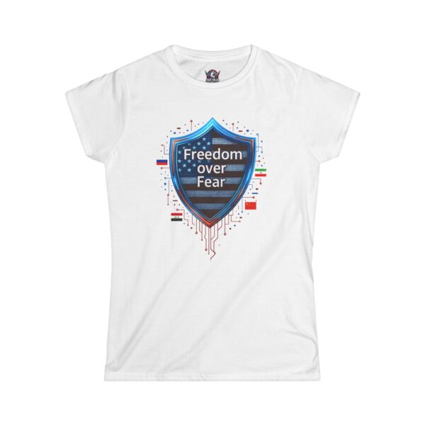 FREEDOM OVER FEAR : Cyber Security Women's Tee A1