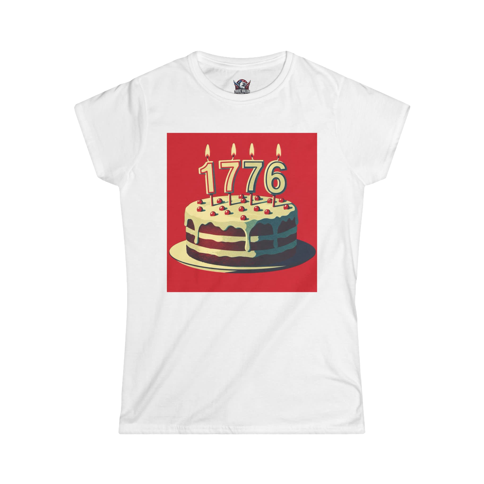 HAPPY B'DAY AMERICA: Women's Tee C3