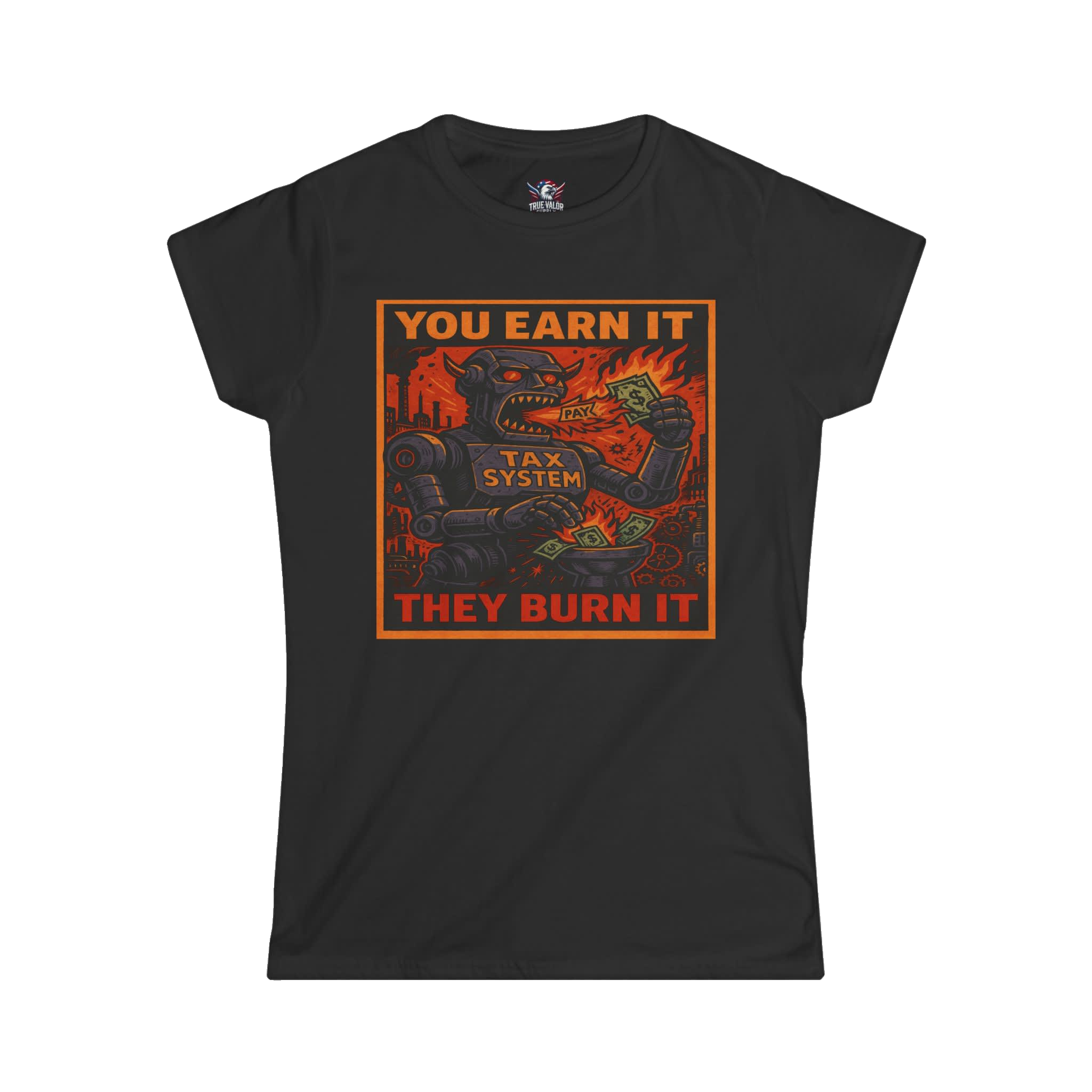 YOU EARN IT COLLECTION: Women's Tee B2
