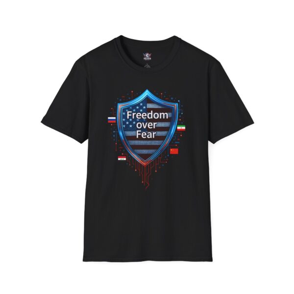 FREEDOM OVER FEAR : Cyber Security Men's Tee A1