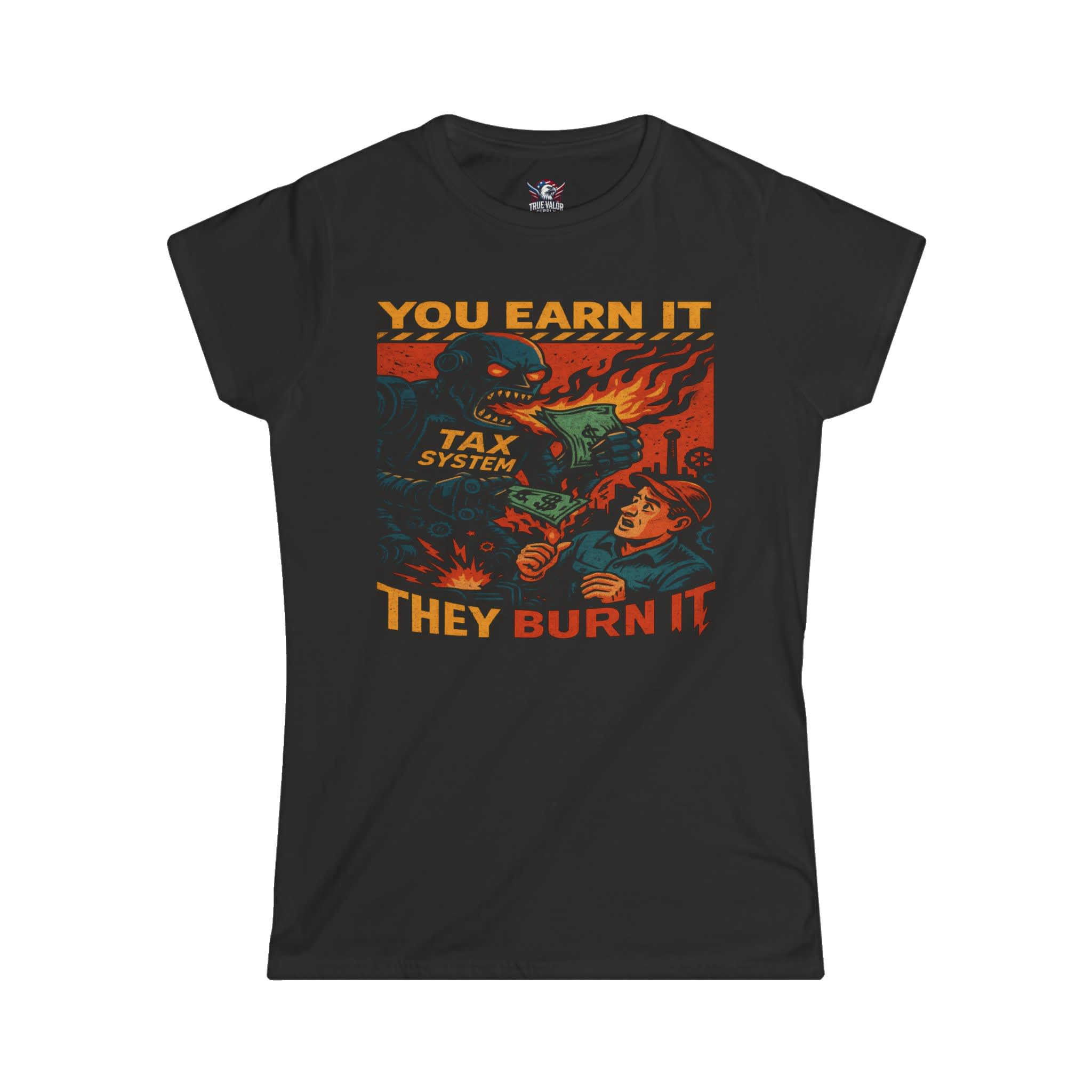 YOU EARN IT COLLECTION: Women's Tee C3