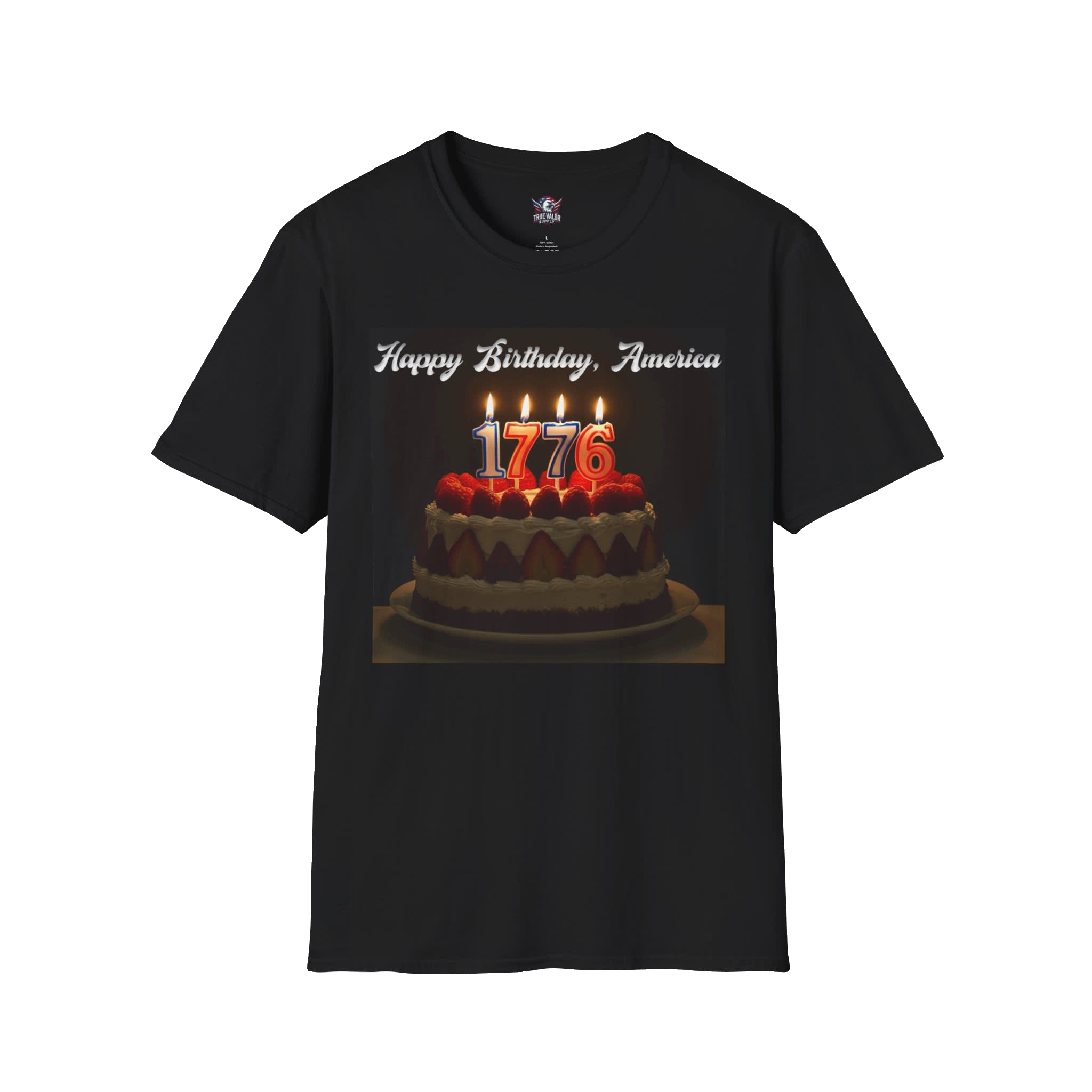 HAPPY B'DAY AMERICA: Mens Tee A1