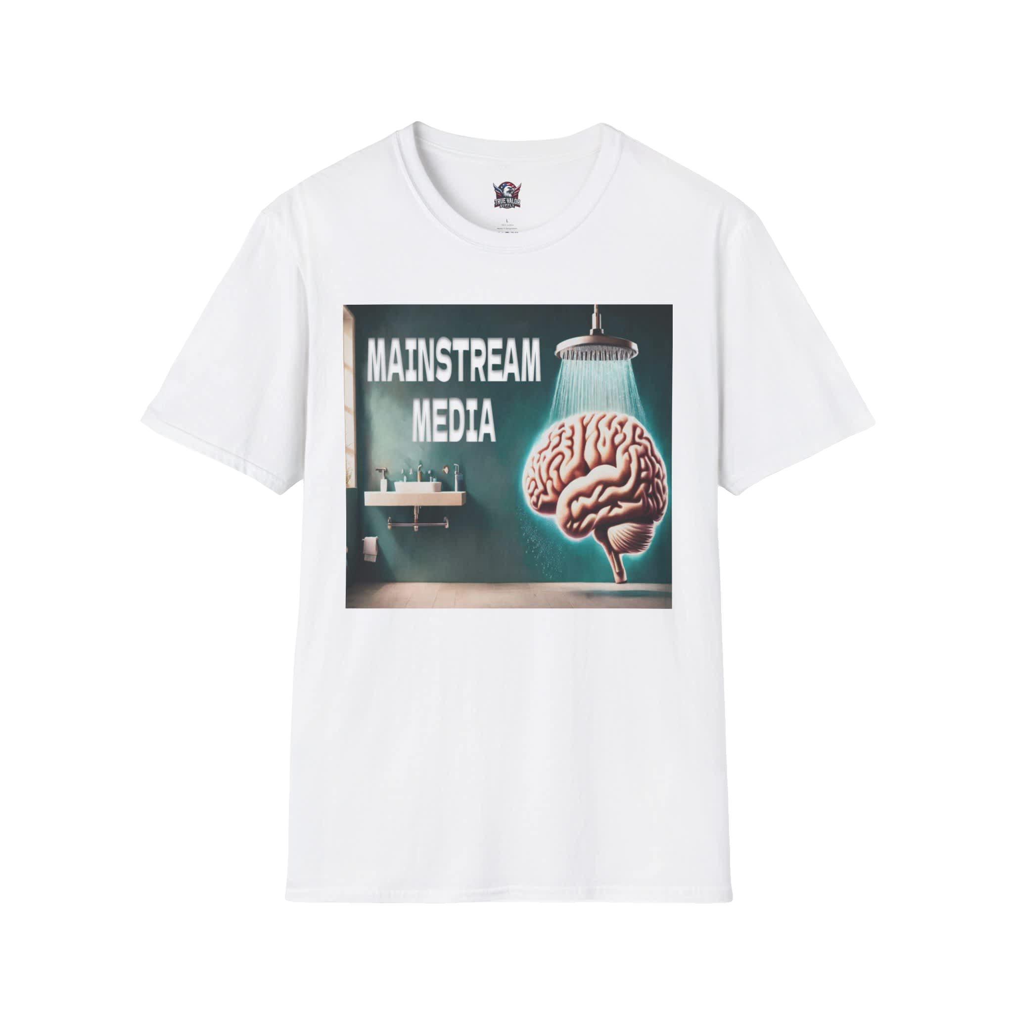 WOKE ISN'T WISDOM COLLECTION: Shower Wash Men's Tee I9
