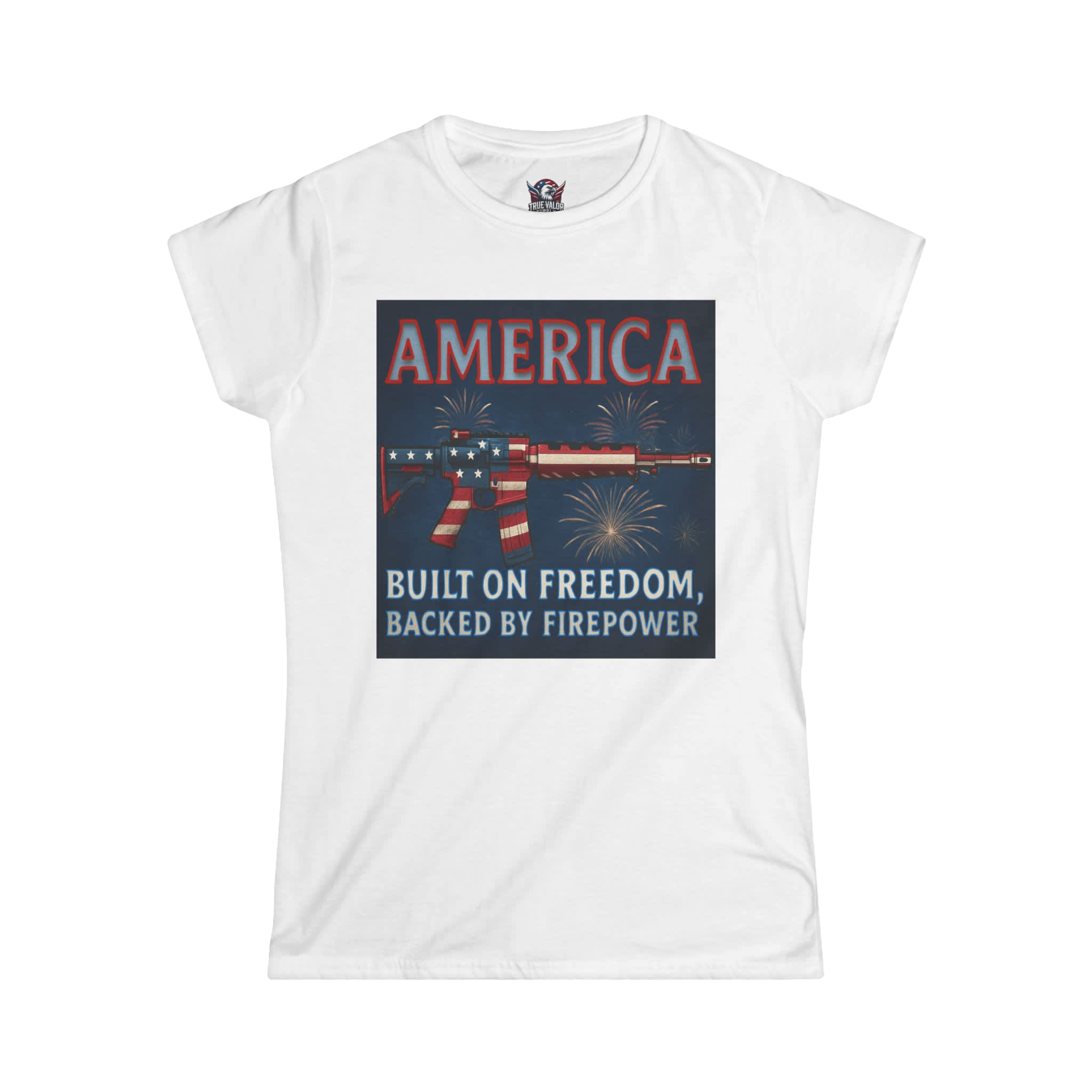 BUILT ON FREEDOM: Women's Tee A1