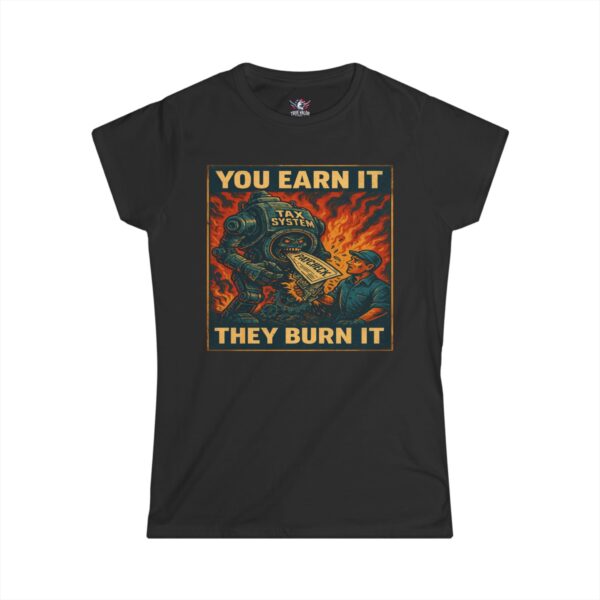 YOU EARN IT COLLECTION: Women's Tee D4