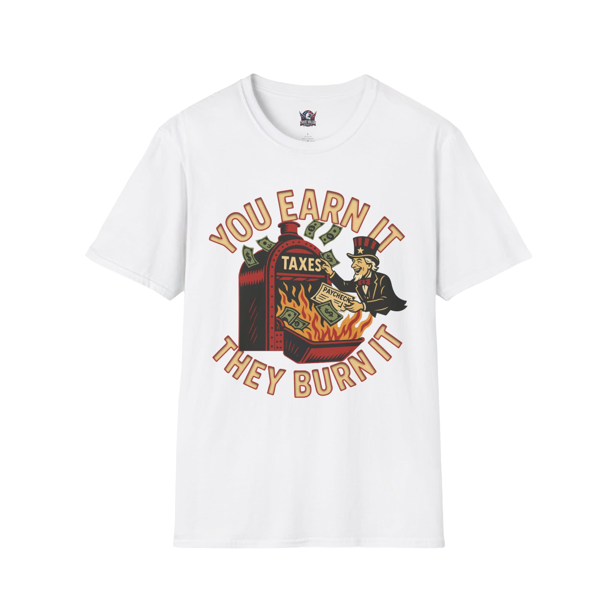 YOU EARN IT COLLECTION: Mens Tee A1