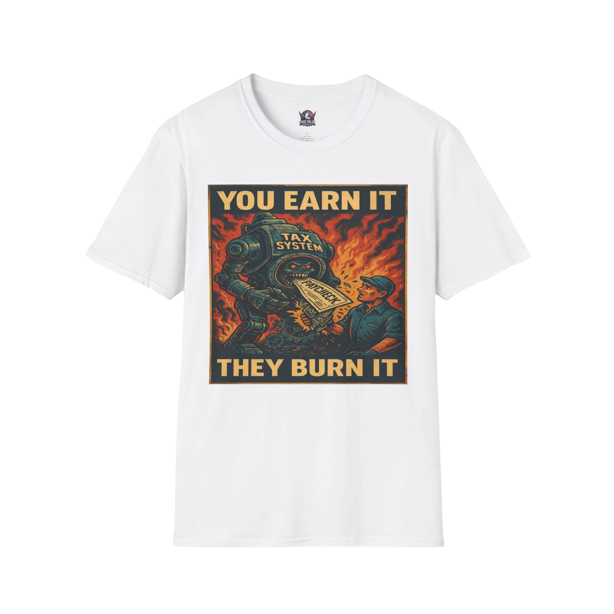 YOU EARN IT COLLECTION: Mens Tee D4