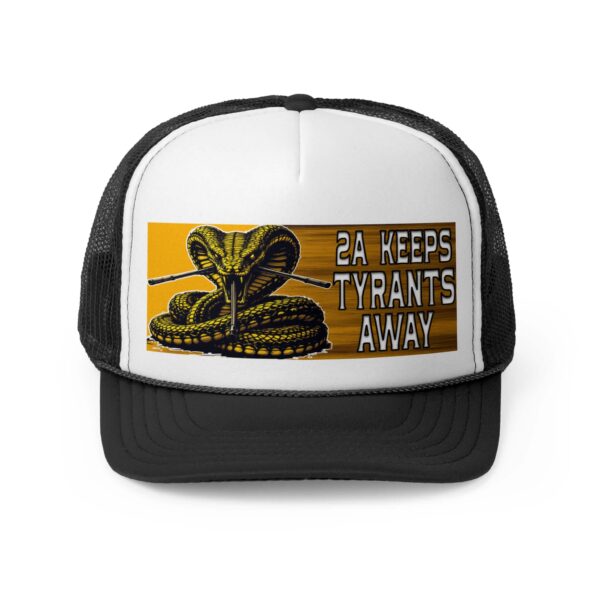 2A KEEPS TYRANTS AWAY: Trucker Hat C3