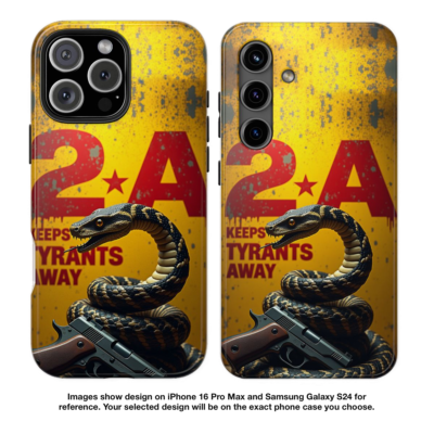 2A KEEPS TYRANTS AWAY: iPhone & Samsung Phone Case A1