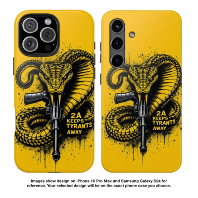 2A Keeps Tyrants Away: iPhone & Samsung Phone Case B2