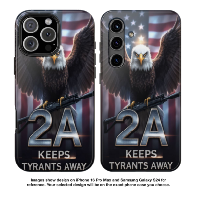 2A KEEPS TYRANTS AWAY: iPhone & Samsung Phone Case C3