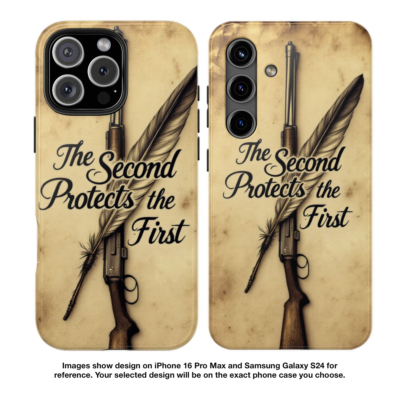 THE SECOND PROTECTS THE FIRST: iPhone & Samsung Phone Case B2