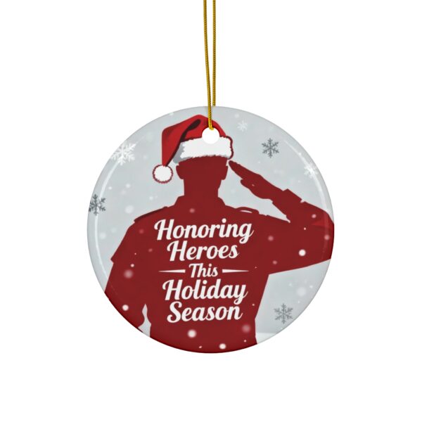 HONORING HEROES: 2025 Holiday Ornament A1