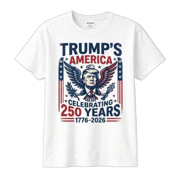 Trump 250 Tee - Eagle Trump Crest Design