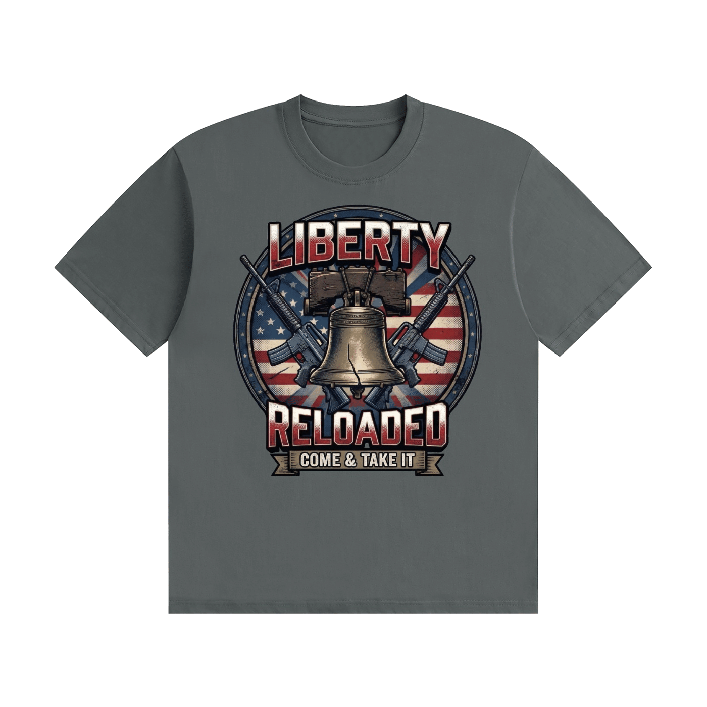Liberty Reloaded: Come & Take It Cotton T-Shirt - Image 7