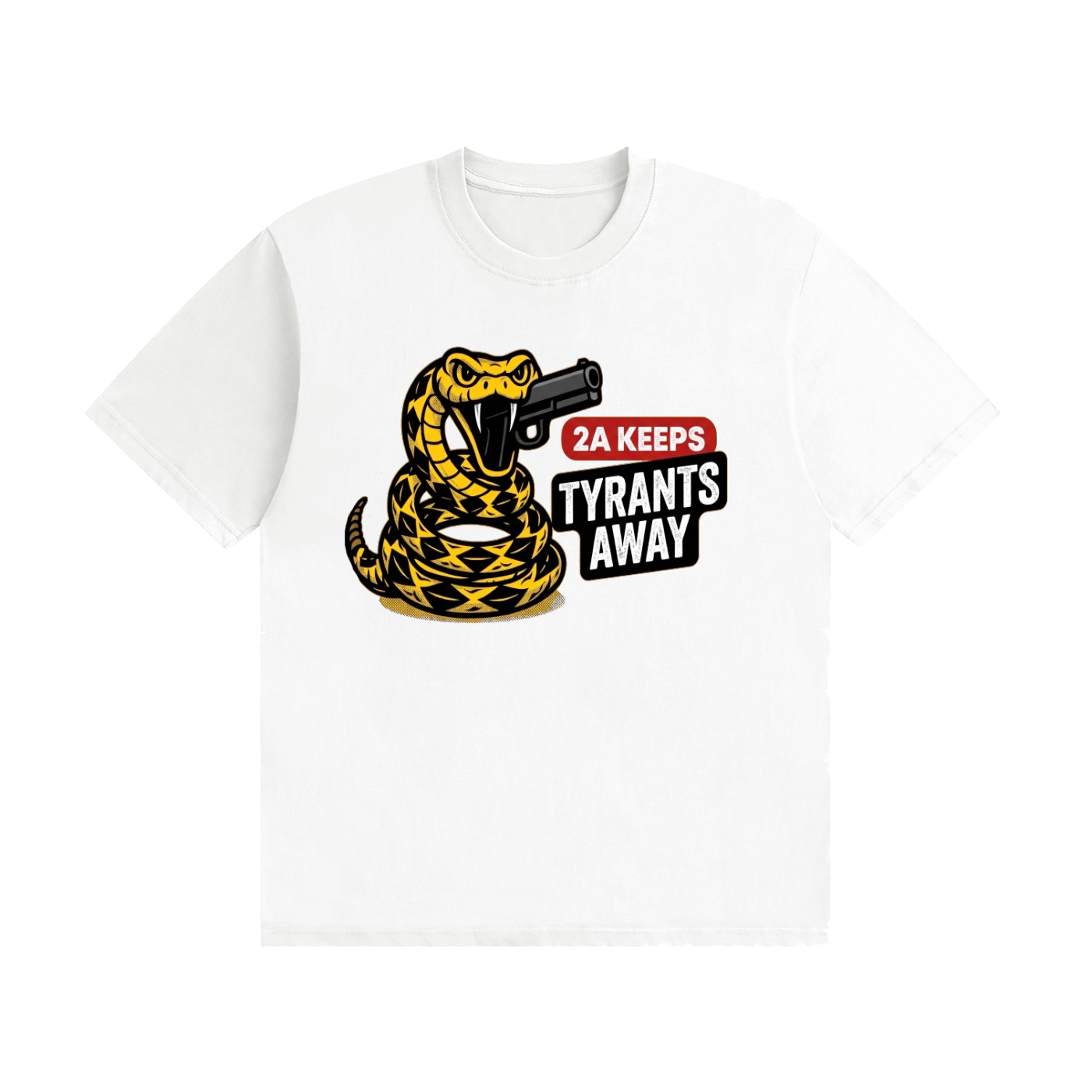 2A Keeps Tyrants Away -  Cotton T-Shirt - Image 12
