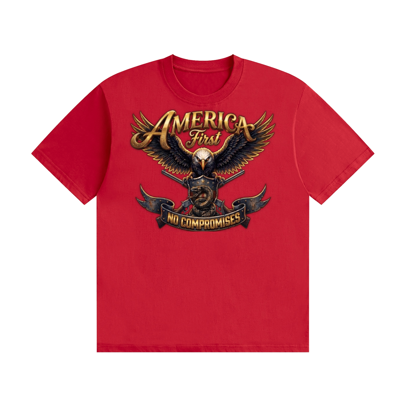 America First Cotton T-Shirt - Image 49
