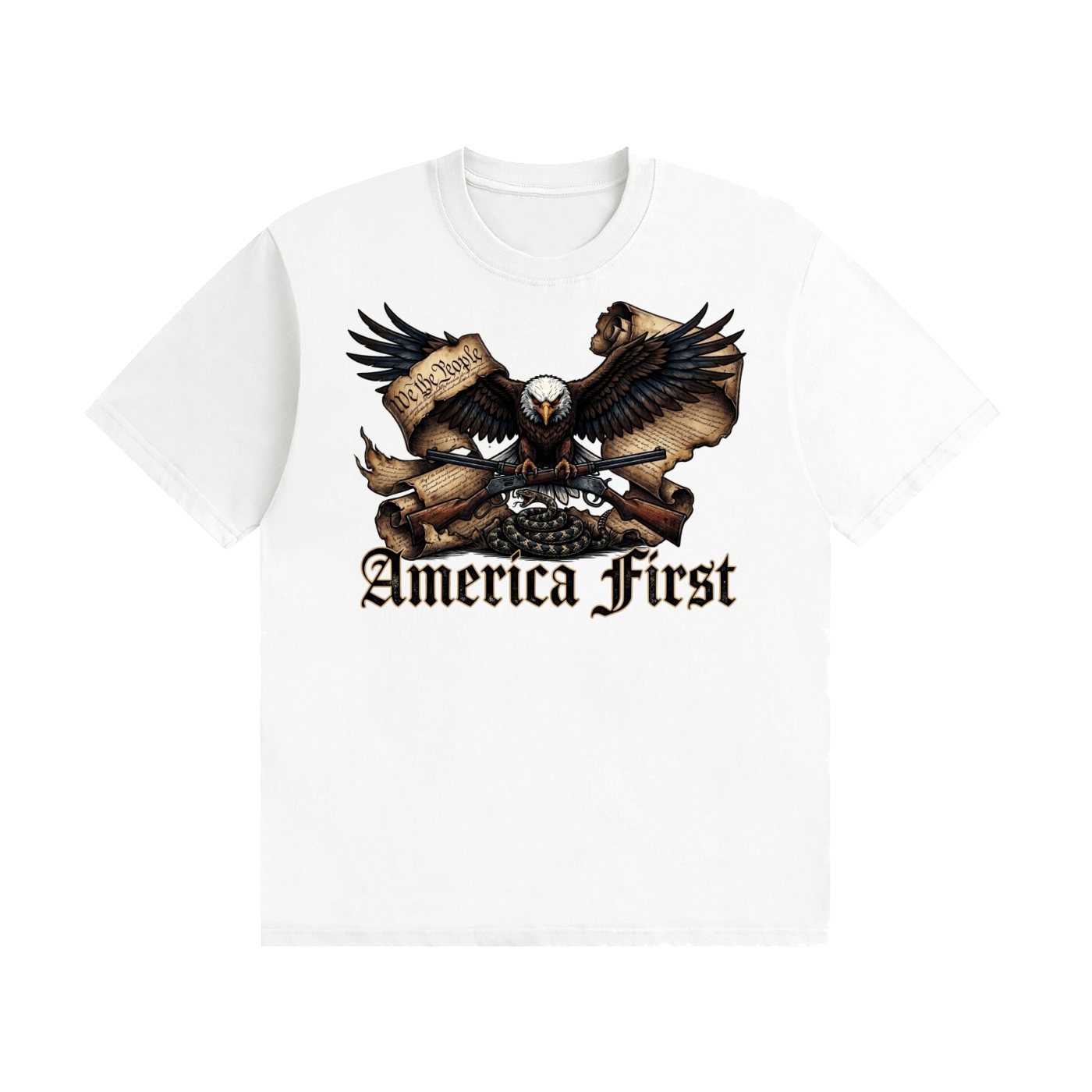 America First Cotton T-Shirt - Image 33