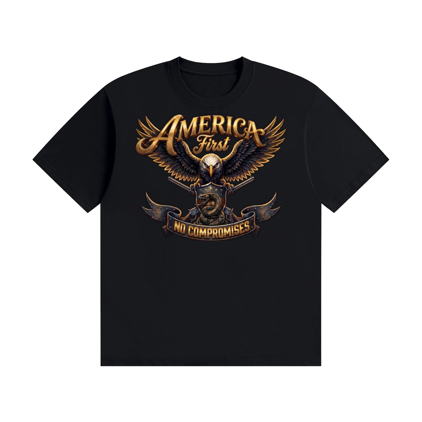 America First Cotton T-Shirt - Image 41