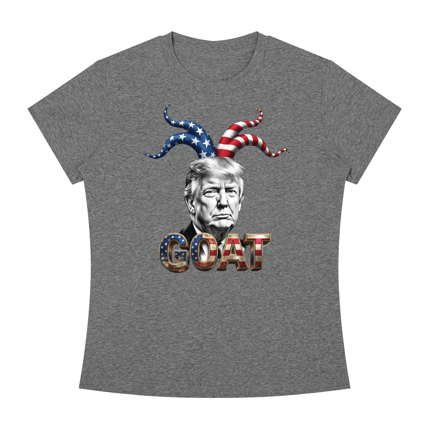 The GOAT Women's Slim Fit Crewneck T-Shirt - Image 39