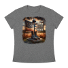 Home of the Free Because of the Brave - Women's Slim Fit Crewneck T-Shirt - Thumbnail Image 39