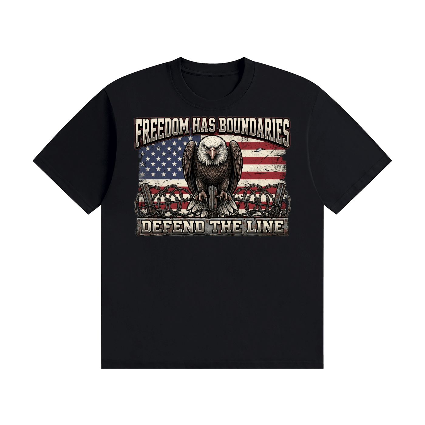 Freedom over Fear Cotton T-Shirt - Image 21
