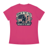 Home of the Free Because of the Brave - Women's Slim Fit Crewneck T-Shirt - Thumbnail Image 15