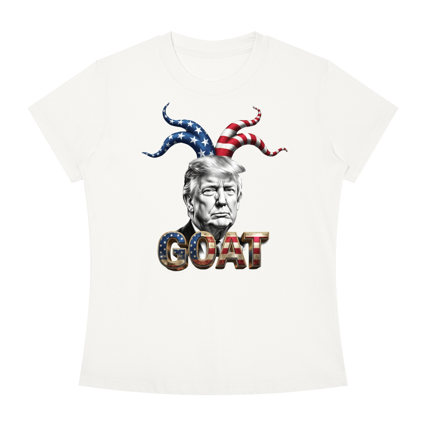The GOAT Women's Slim Fit Crewneck T-Shirt - Image 33