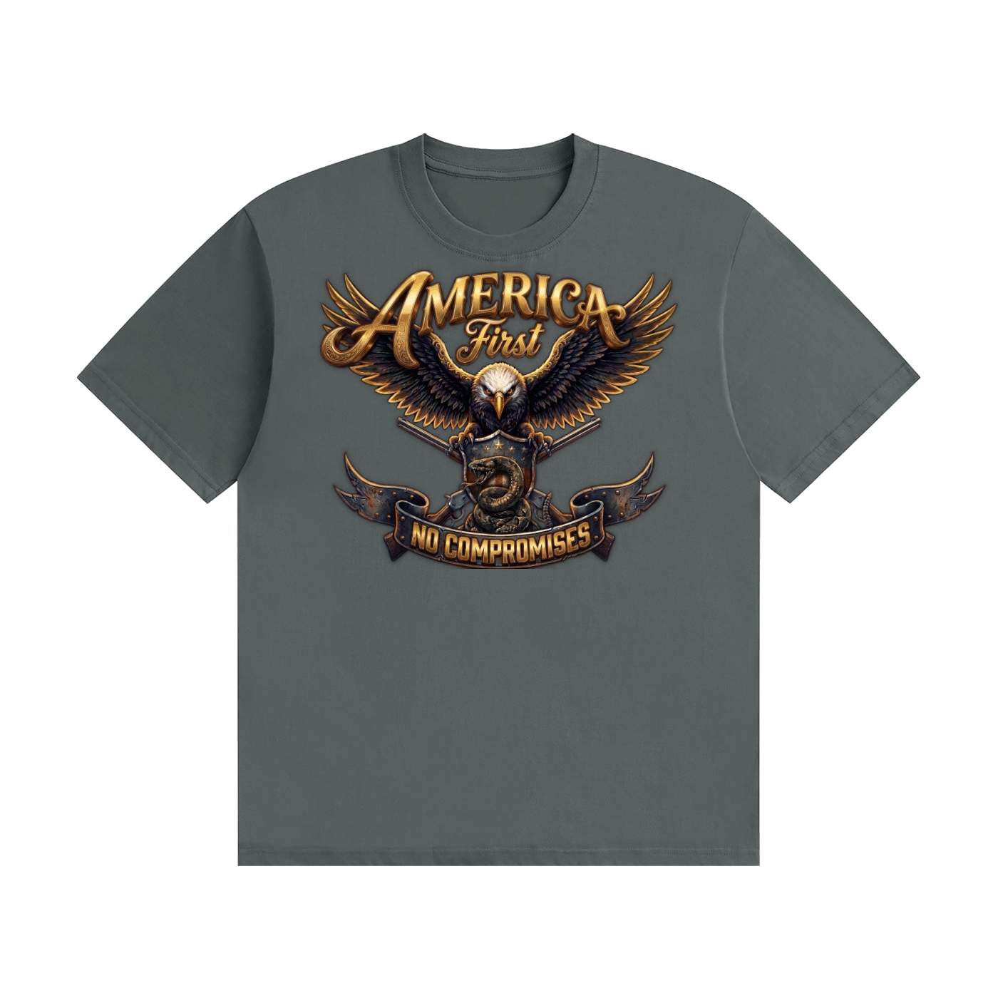 America First Cotton T-Shirt - Image 47