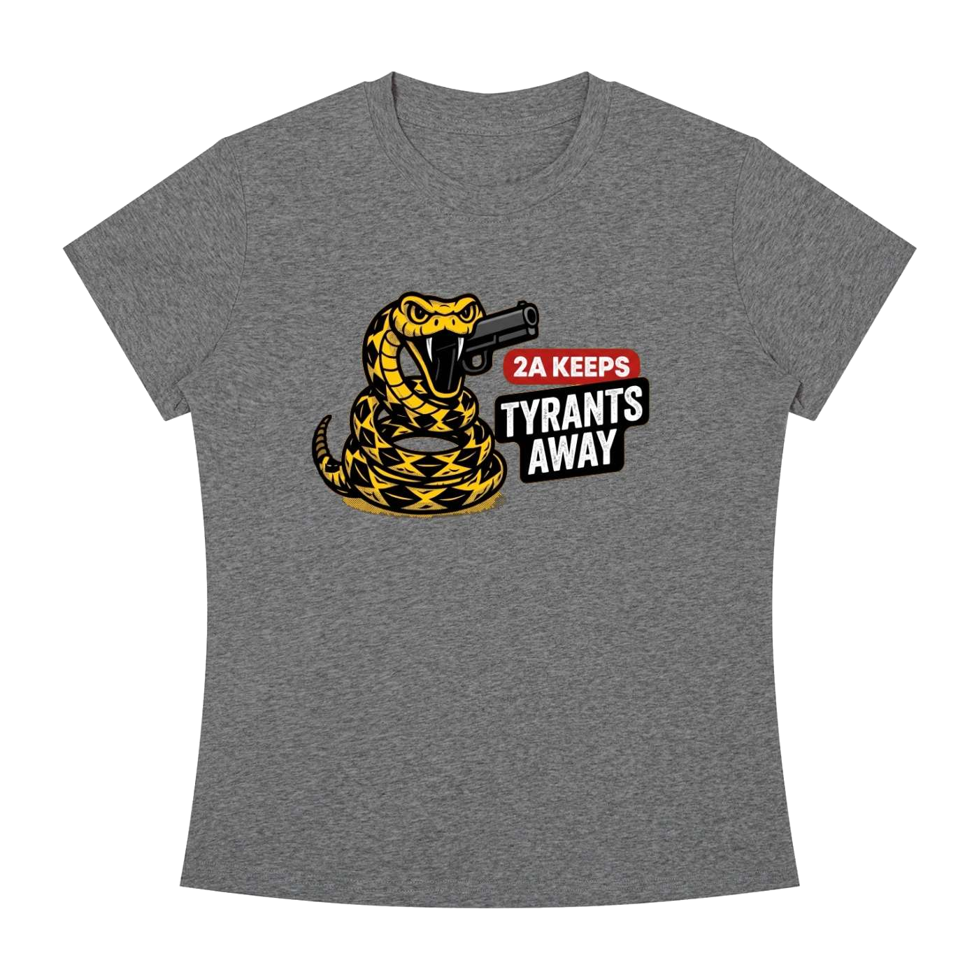 2A Keeps Tyrants Away Women's Slim Fit T-Shirt - Image 15