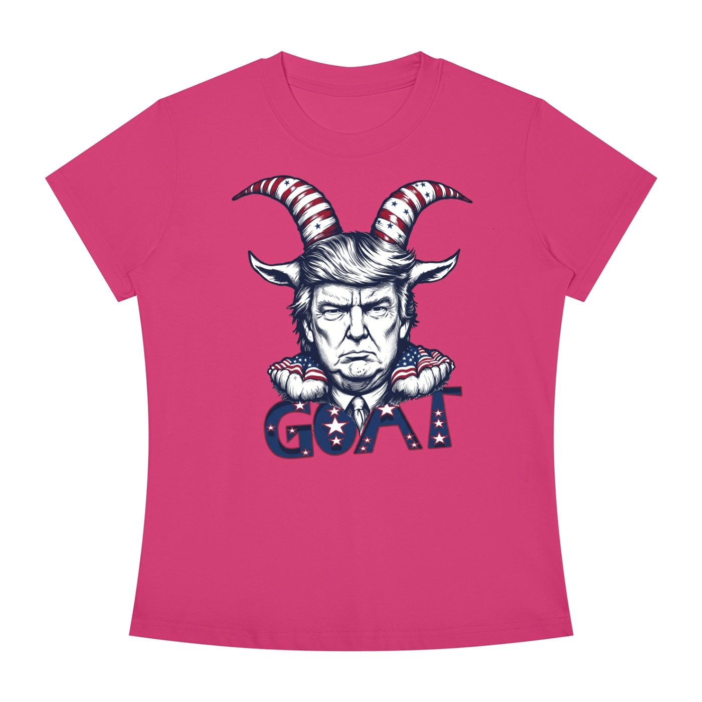 The GOAT Women's Slim Fit Crewneck T-Shirt - Image 55
