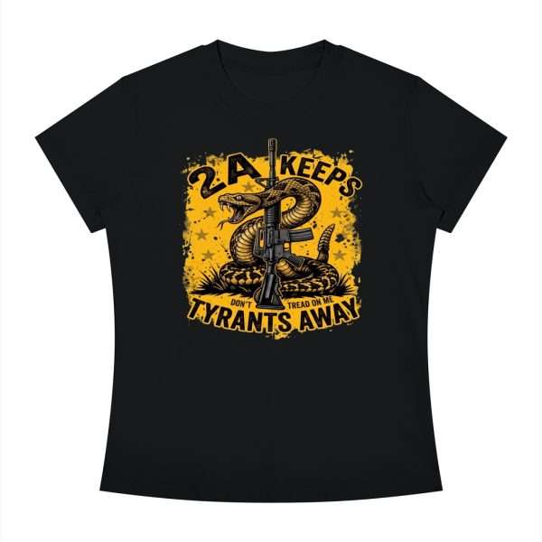 2A Keeps Tyrants Away Women's Slim Fit T-Shirt