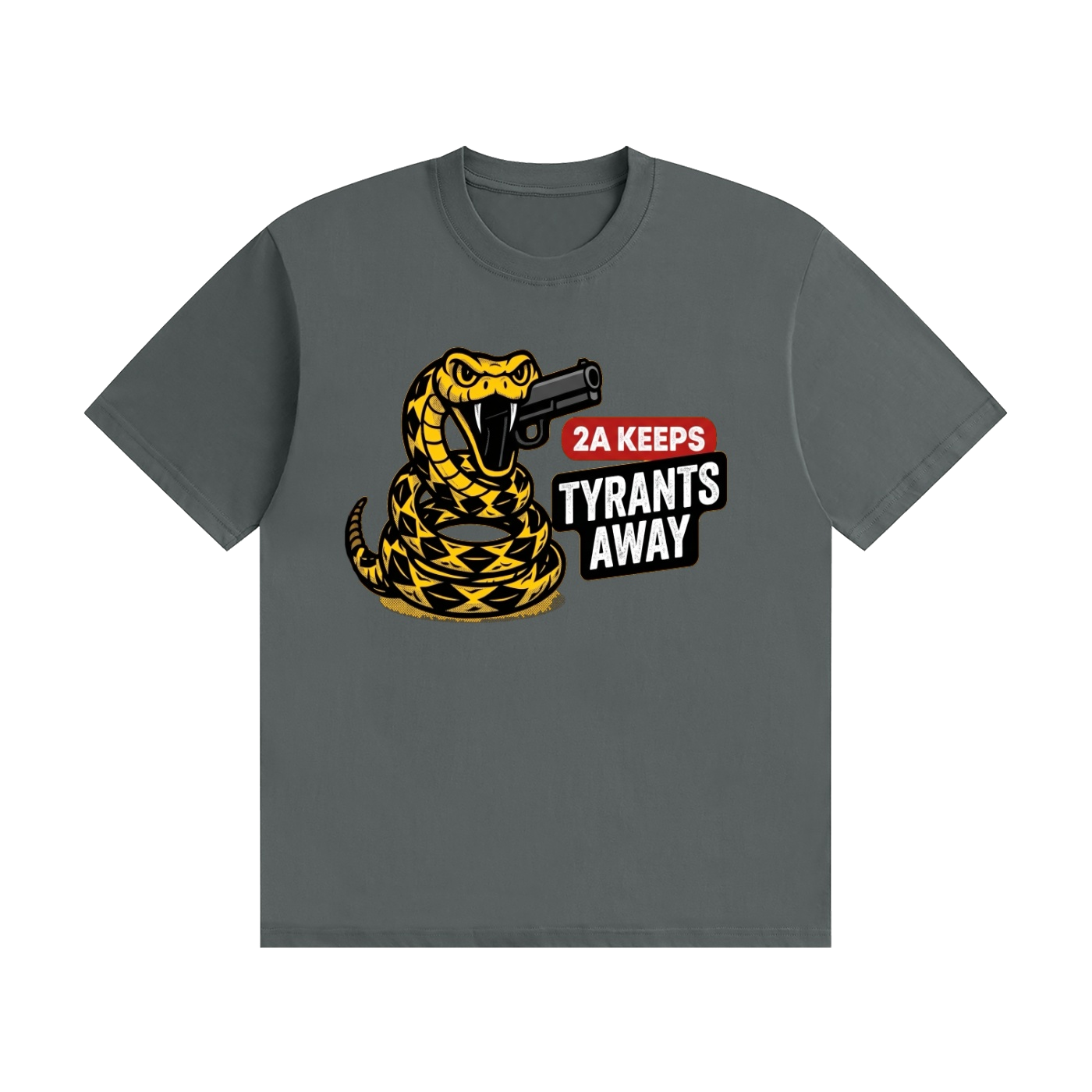 2A Keeps Tyrants Away -  Cotton T-Shirt - Image 14